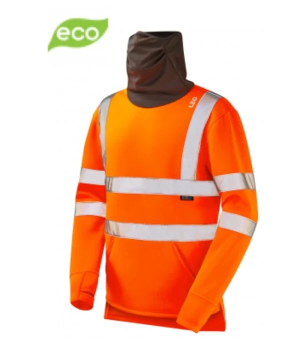 Leo Combesgate ISO 20471 Class 3 Snood Sweatshirt 